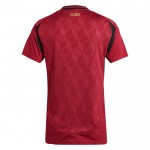 Günstige Fußballtrikots Belgien Frauens Heimtrikot EURO 2024 Kurzarm